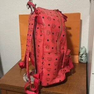 MCM | Bags | Mcm Coral Backpack With Stud Details | Poshmark